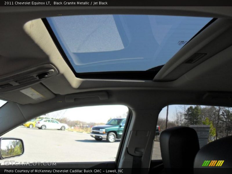 Black Granite Metallic / Jet Black 2011 Chevrolet Equinox LT