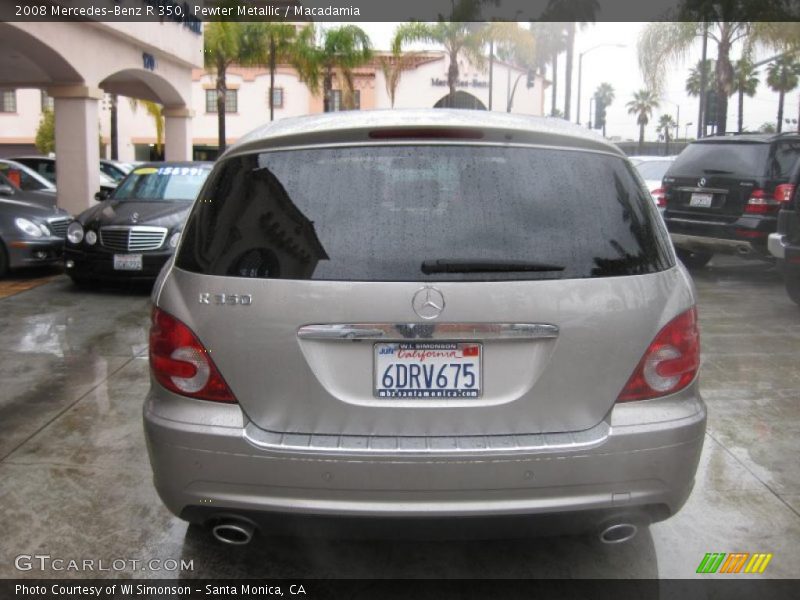 Pewter Metallic / Macadamia 2008 Mercedes-Benz R 350