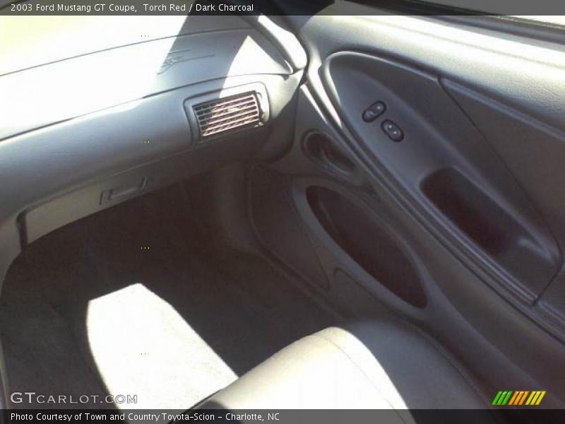 Torch Red / Dark Charcoal 2003 Ford Mustang GT Coupe