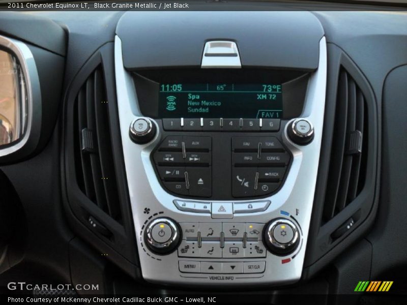 Controls of 2011 Equinox LT