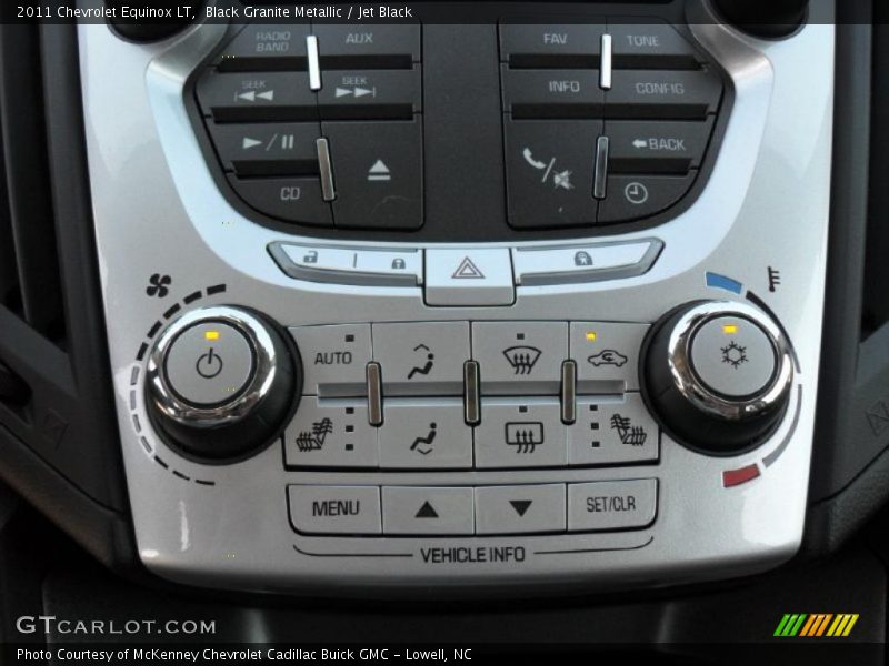 Controls of 2011 Equinox LT