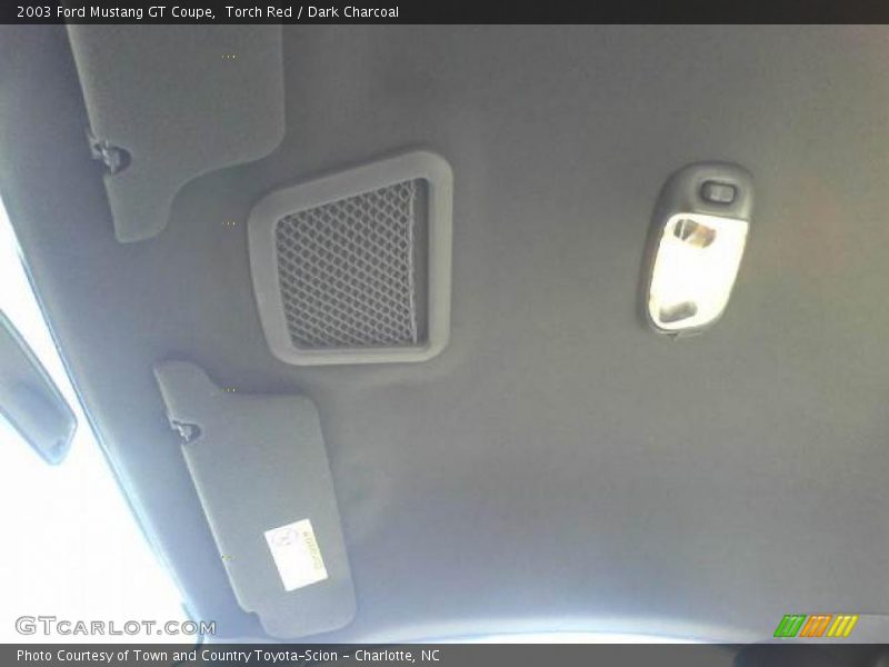 Torch Red / Dark Charcoal 2003 Ford Mustang GT Coupe