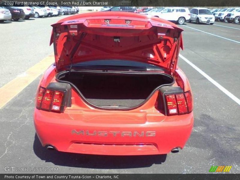Torch Red / Dark Charcoal 2003 Ford Mustang GT Coupe