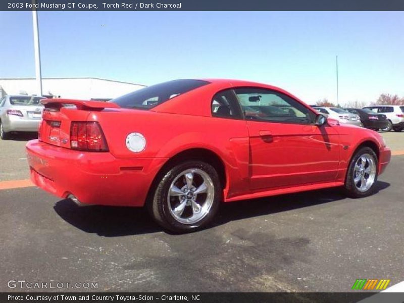 Torch Red / Dark Charcoal 2003 Ford Mustang GT Coupe