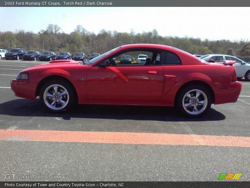 Torch Red / Dark Charcoal 2003 Ford Mustang GT Coupe