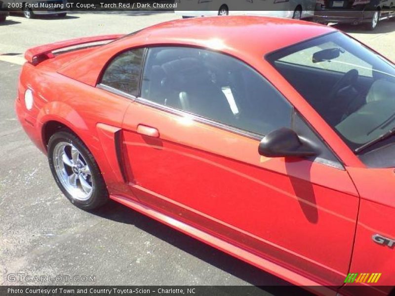 Torch Red / Dark Charcoal 2003 Ford Mustang GT Coupe