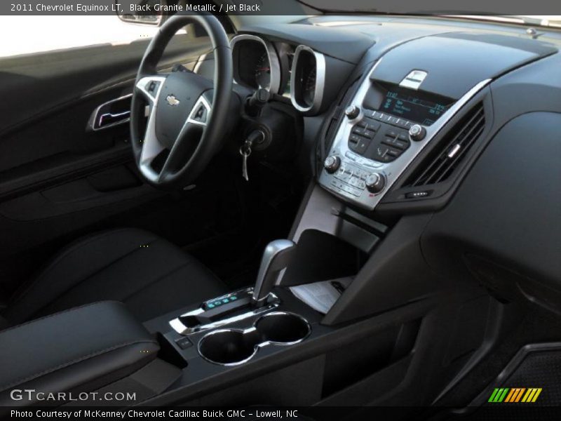 Black Granite Metallic / Jet Black 2011 Chevrolet Equinox LT