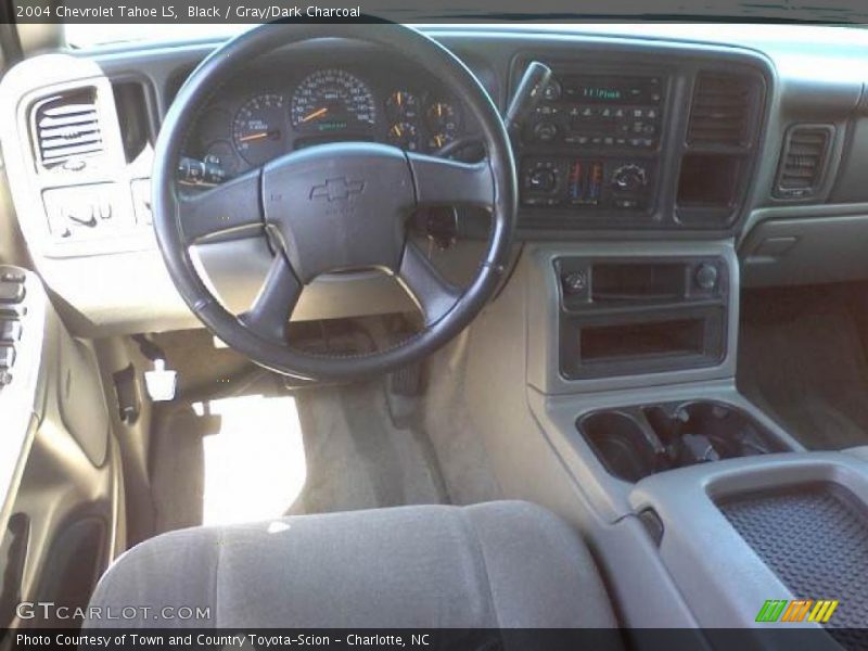 Black / Gray/Dark Charcoal 2004 Chevrolet Tahoe LS