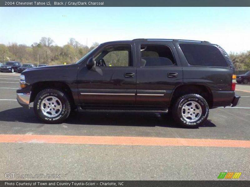 Black / Gray/Dark Charcoal 2004 Chevrolet Tahoe LS