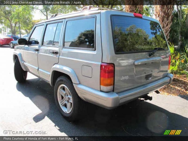 Silverstone Metallic / Agate 2001 Jeep Cherokee Classic
