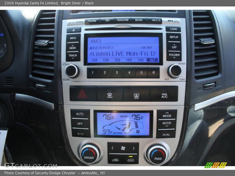 Controls of 2009 Santa Fe Limited