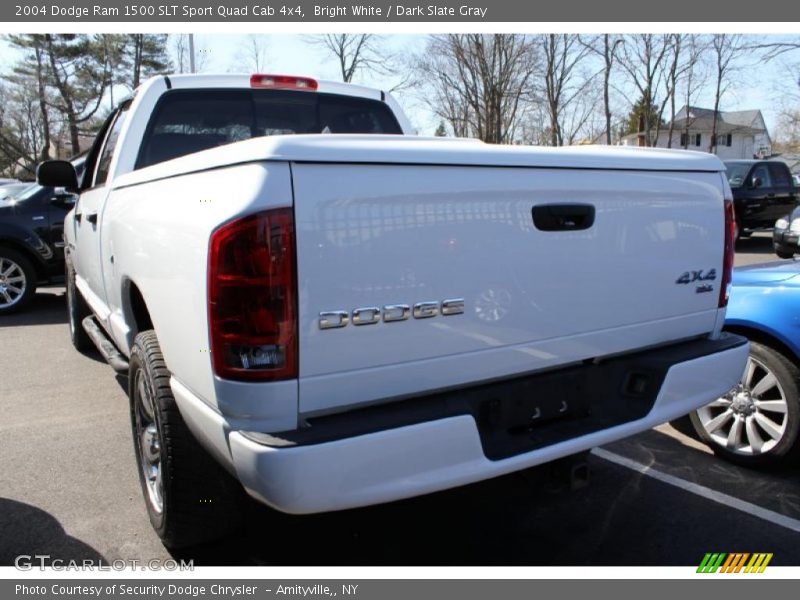 Bright White / Dark Slate Gray 2004 Dodge Ram 1500 SLT Sport Quad Cab 4x4