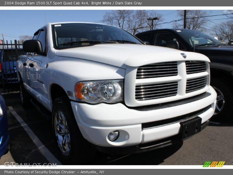 Bright White / Dark Slate Gray 2004 Dodge Ram 1500 SLT Sport Quad Cab 4x4