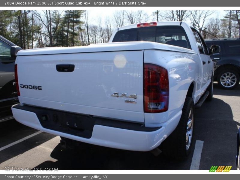 Bright White / Dark Slate Gray 2004 Dodge Ram 1500 SLT Sport Quad Cab 4x4