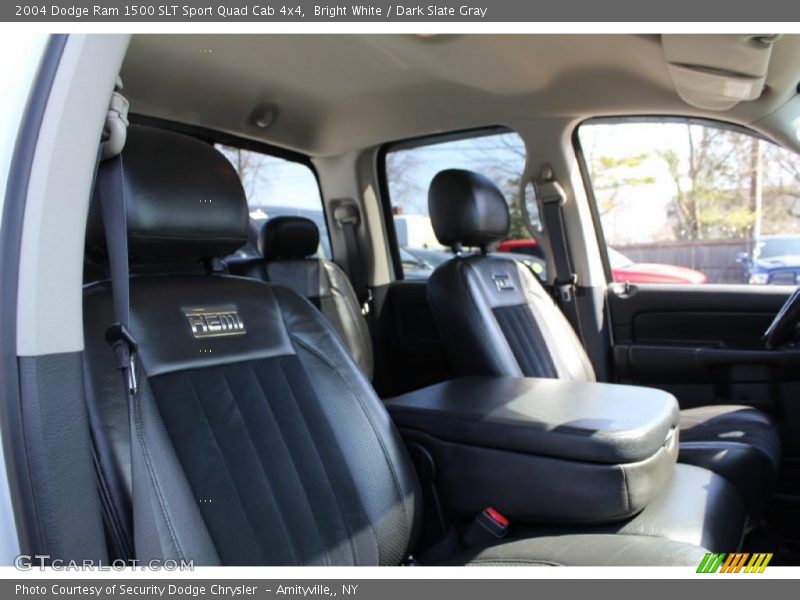 Bright White / Dark Slate Gray 2004 Dodge Ram 1500 SLT Sport Quad Cab 4x4