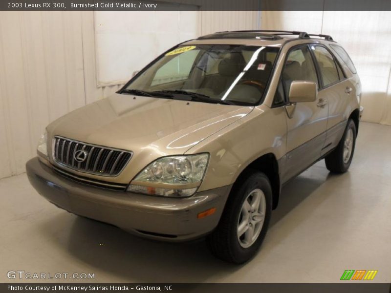 Burnished Gold Metallic / Ivory 2003 Lexus RX 300