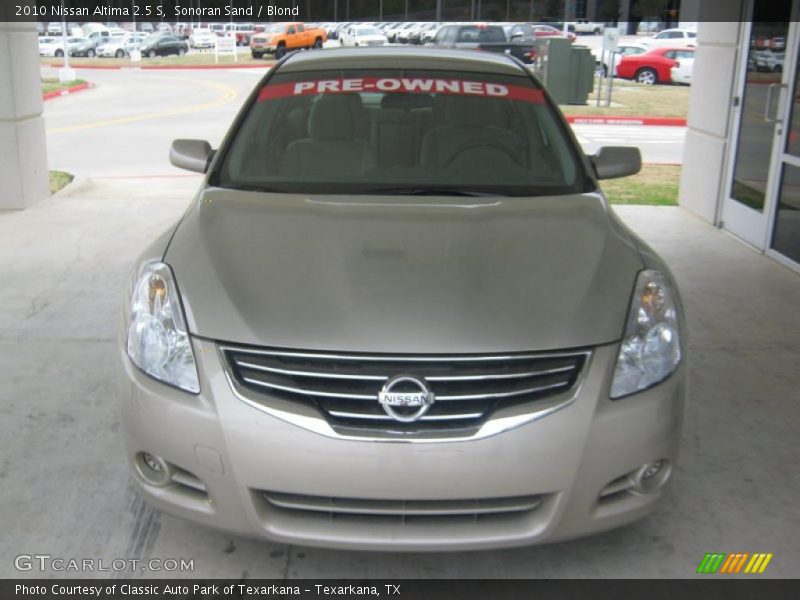 Sonoran Sand / Blond 2010 Nissan Altima 2.5 S