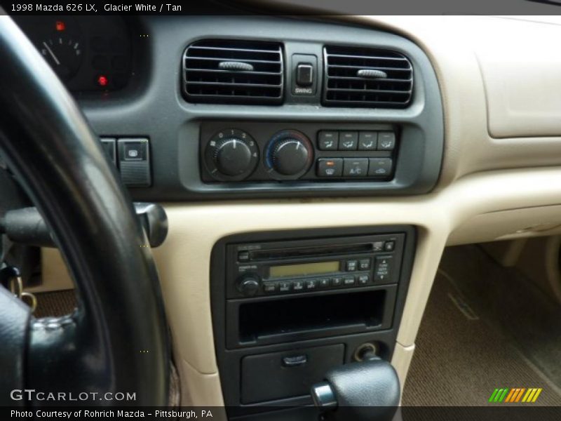 Glacier White / Tan 1998 Mazda 626 LX