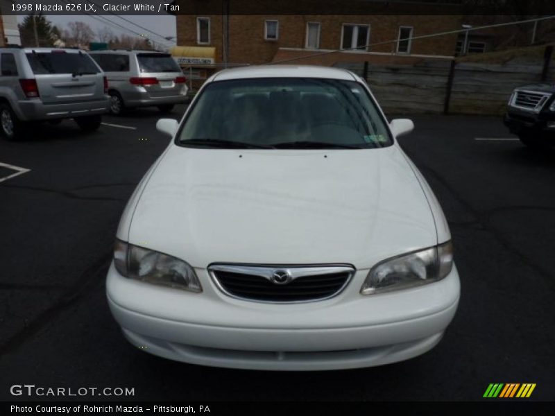 Glacier White / Tan 1998 Mazda 626 LX