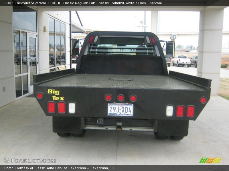Summit White / Dark Charcoal 2007 Chevrolet Silverado 3500HD Classic Regular Cab Chassis