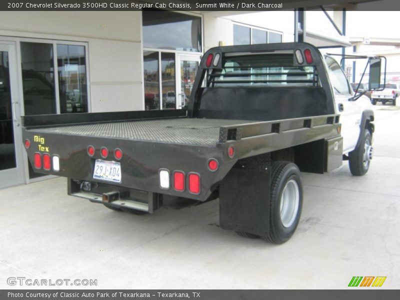 Summit White / Dark Charcoal 2007 Chevrolet Silverado 3500HD Classic Regular Cab Chassis