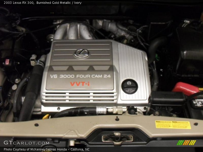  2003 RX 300 Engine - 3.0 Liter DOHC 24-Valve VVT-i V6