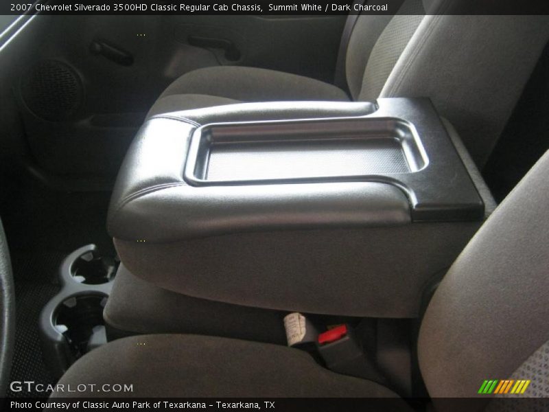 Summit White / Dark Charcoal 2007 Chevrolet Silverado 3500HD Classic Regular Cab Chassis