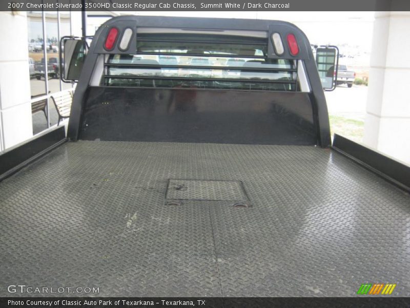 Summit White / Dark Charcoal 2007 Chevrolet Silverado 3500HD Classic Regular Cab Chassis