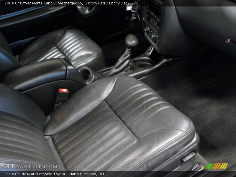  2004 Monte Carlo Supercharged SS Ebony Black Interior