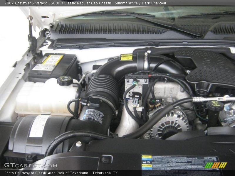  2007 Silverado 3500HD Classic Regular Cab Chassis Engine - 6.6 Liter OHV 32-Valve Duramax Turbo-Diesel V8