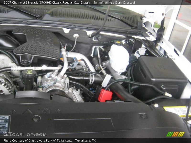  2007 Silverado 3500HD Classic Regular Cab Chassis Engine - 6.6 Liter OHV 32-Valve Duramax Turbo-Diesel V8