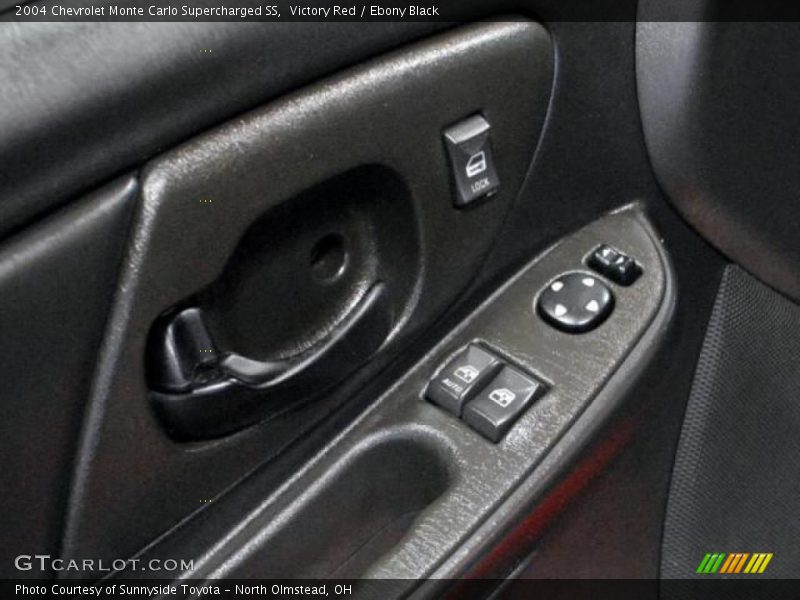 Controls of 2004 Monte Carlo Supercharged SS