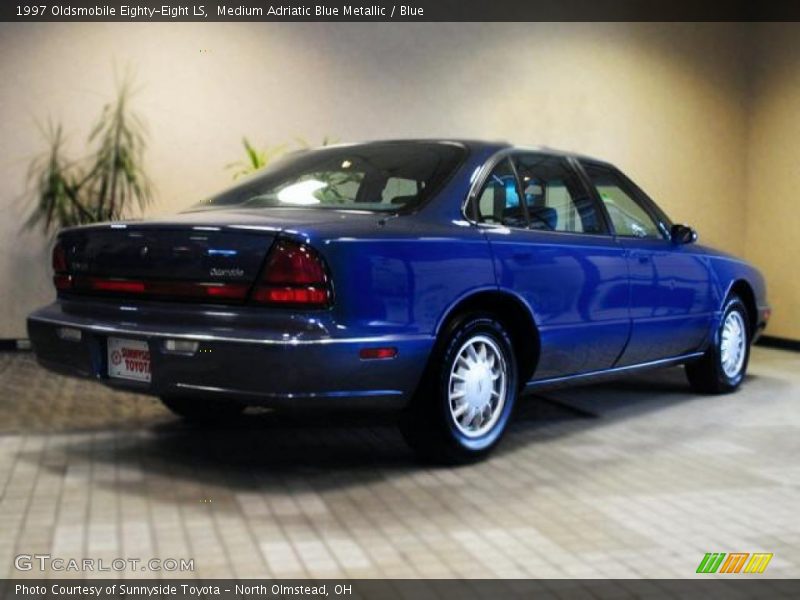 Medium Adriatic Blue Metallic / Blue 1997 Oldsmobile Eighty-Eight LS