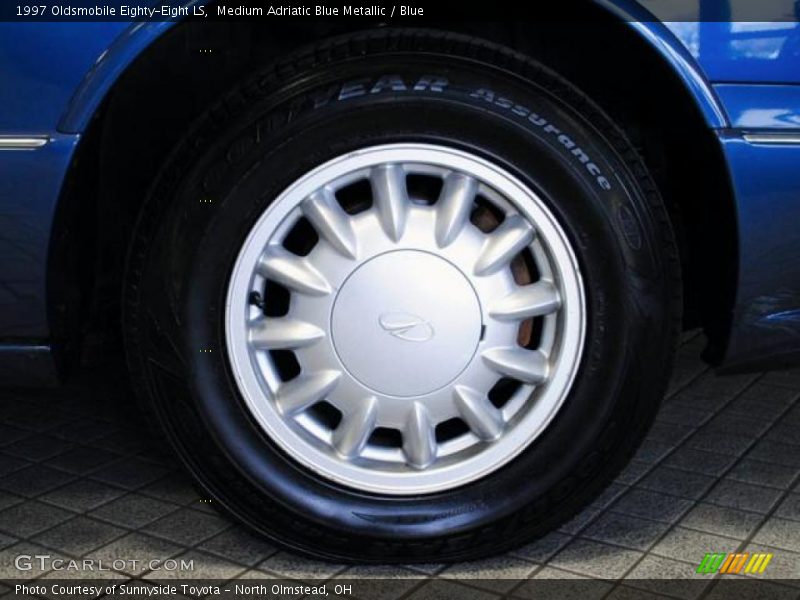 Medium Adriatic Blue Metallic / Blue 1997 Oldsmobile Eighty-Eight LS