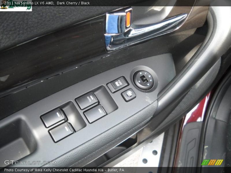 Dark Cherry / Black 2011 Kia Sorento LX V6 AWD