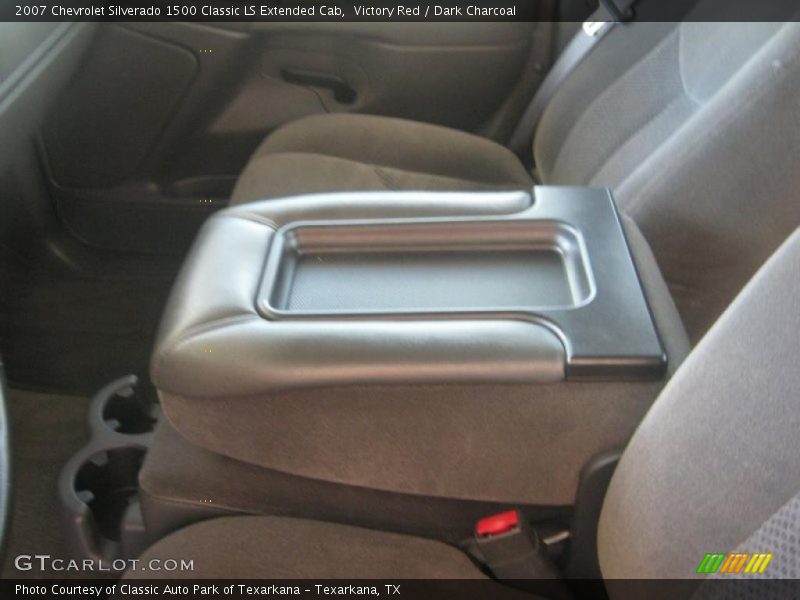 Victory Red / Dark Charcoal 2007 Chevrolet Silverado 1500 Classic LS Extended Cab