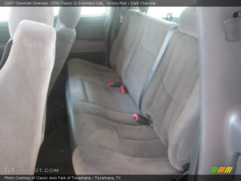 Victory Red / Dark Charcoal 2007 Chevrolet Silverado 1500 Classic LS Extended Cab