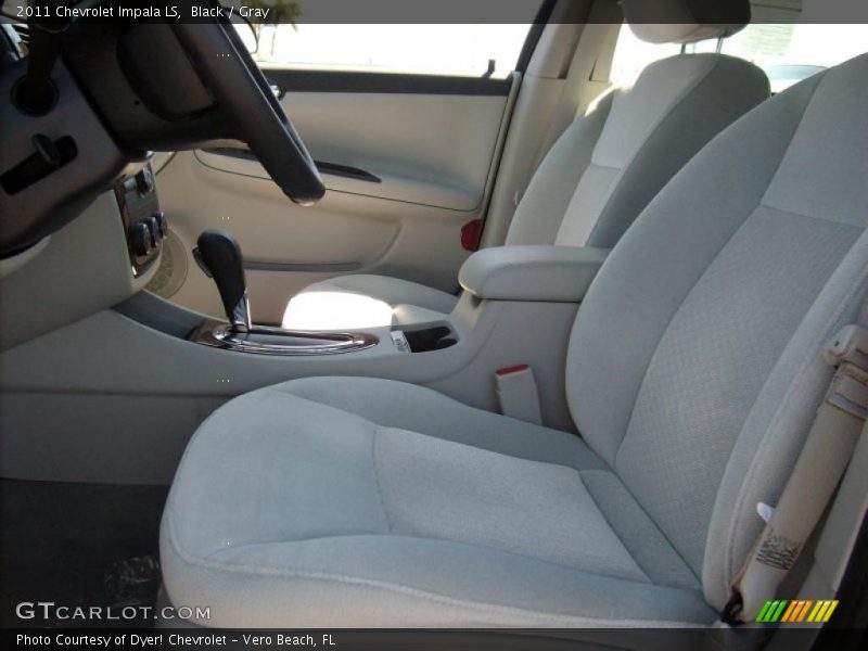 Black / Gray 2011 Chevrolet Impala LS