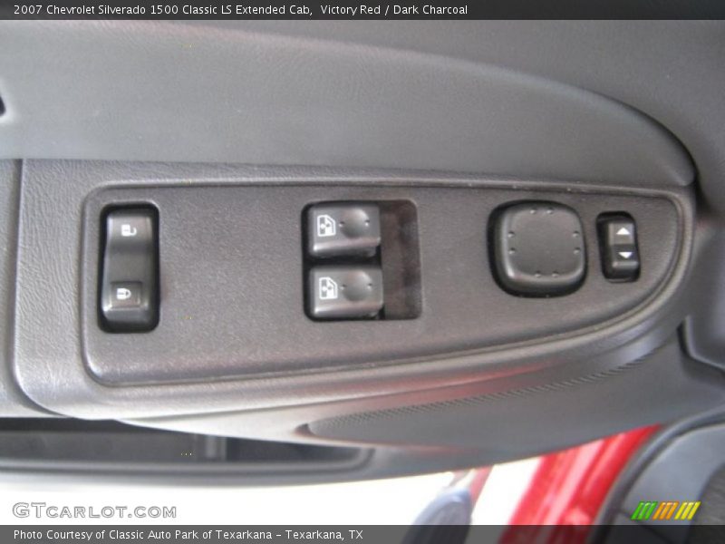 Victory Red / Dark Charcoal 2007 Chevrolet Silverado 1500 Classic LS Extended Cab