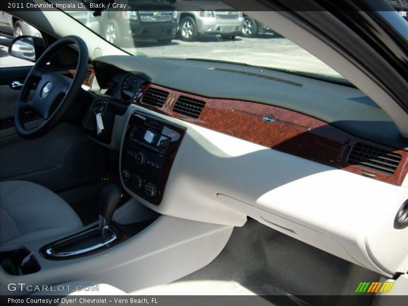 Black / Gray 2011 Chevrolet Impala LS