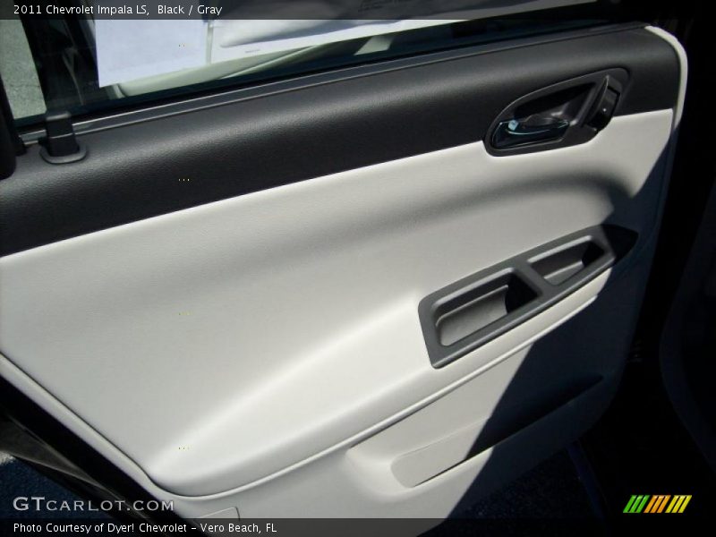 Black / Gray 2011 Chevrolet Impala LS