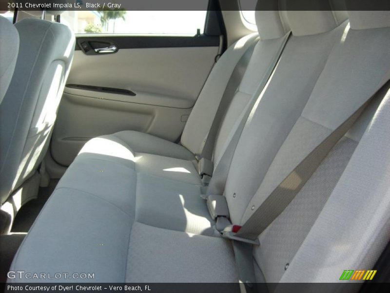 Black / Gray 2011 Chevrolet Impala LS
