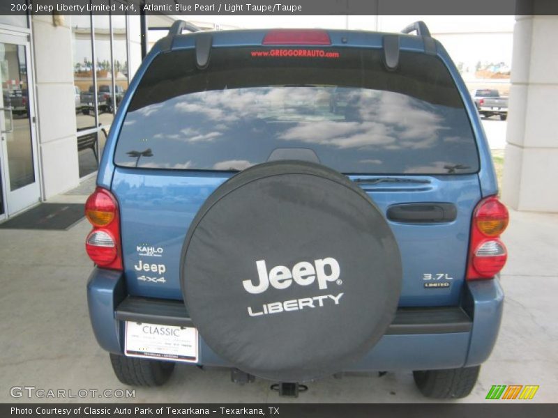 Atlantic Blue Pearl / Light Taupe/Taupe 2004 Jeep Liberty Limited 4x4