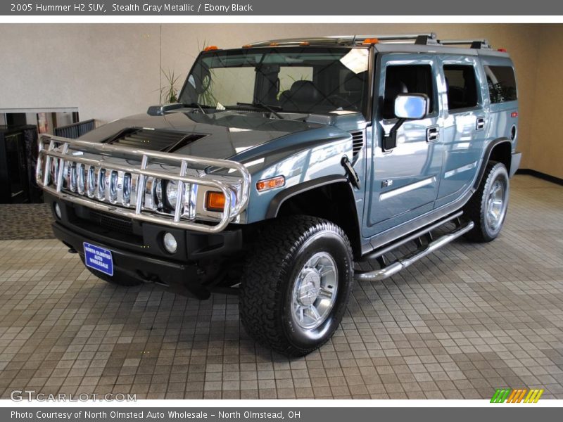 Stealth Gray Metallic / Ebony Black 2005 Hummer H2 SUV