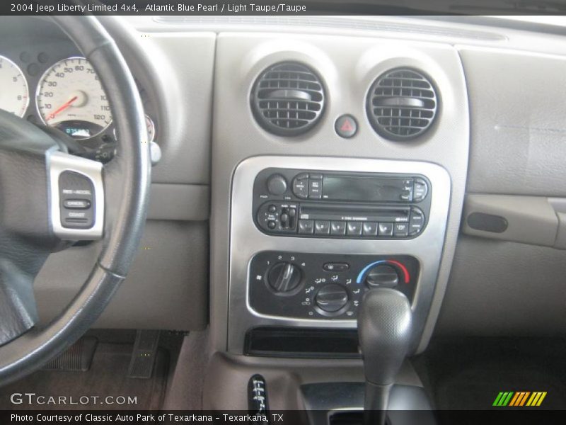 Atlantic Blue Pearl / Light Taupe/Taupe 2004 Jeep Liberty Limited 4x4