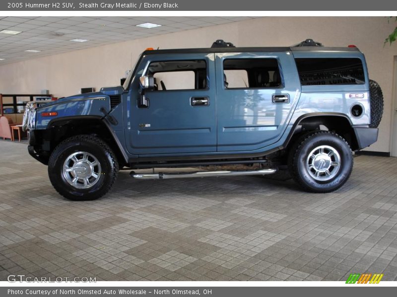 Stealth Gray Metallic / Ebony Black 2005 Hummer H2 SUV