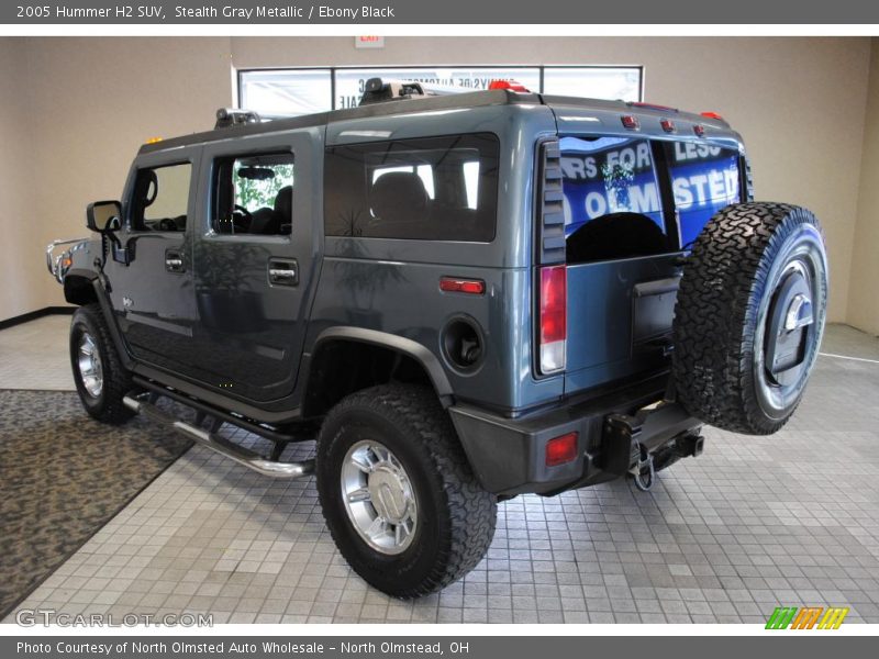 Stealth Gray Metallic / Ebony Black 2005 Hummer H2 SUV