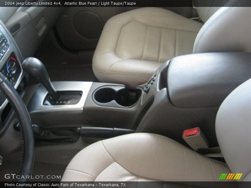 Atlantic Blue Pearl / Light Taupe/Taupe 2004 Jeep Liberty Limited 4x4