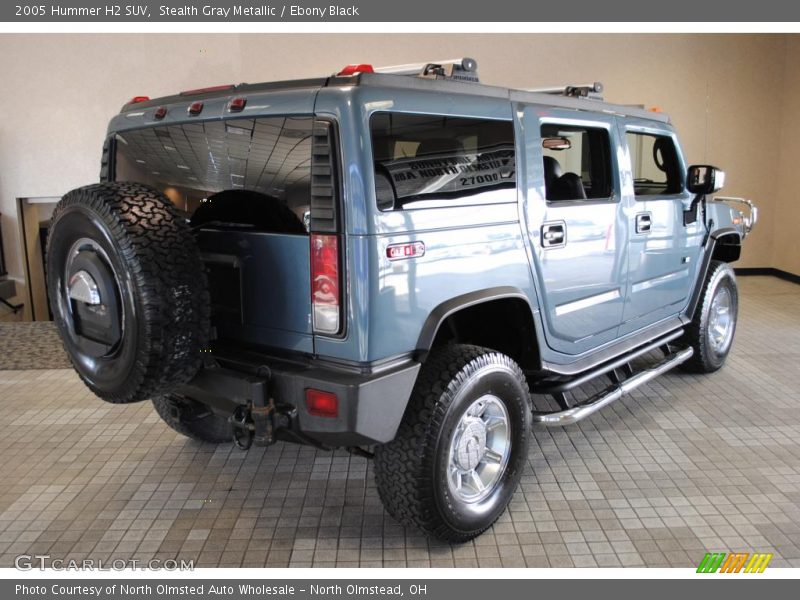 Stealth Gray Metallic / Ebony Black 2005 Hummer H2 SUV