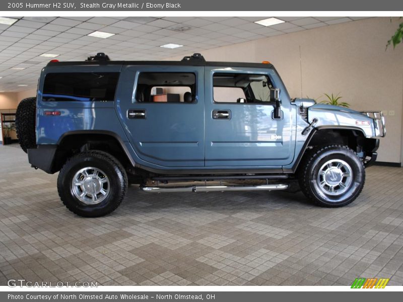 Stealth Gray Metallic / Ebony Black 2005 Hummer H2 SUV
